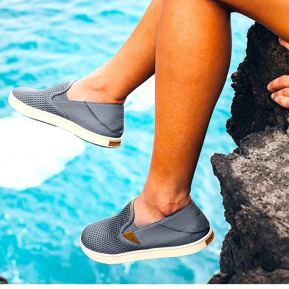 Olukai Women’s Pehuea Drop-in heel shoe - Picture 1 of 9